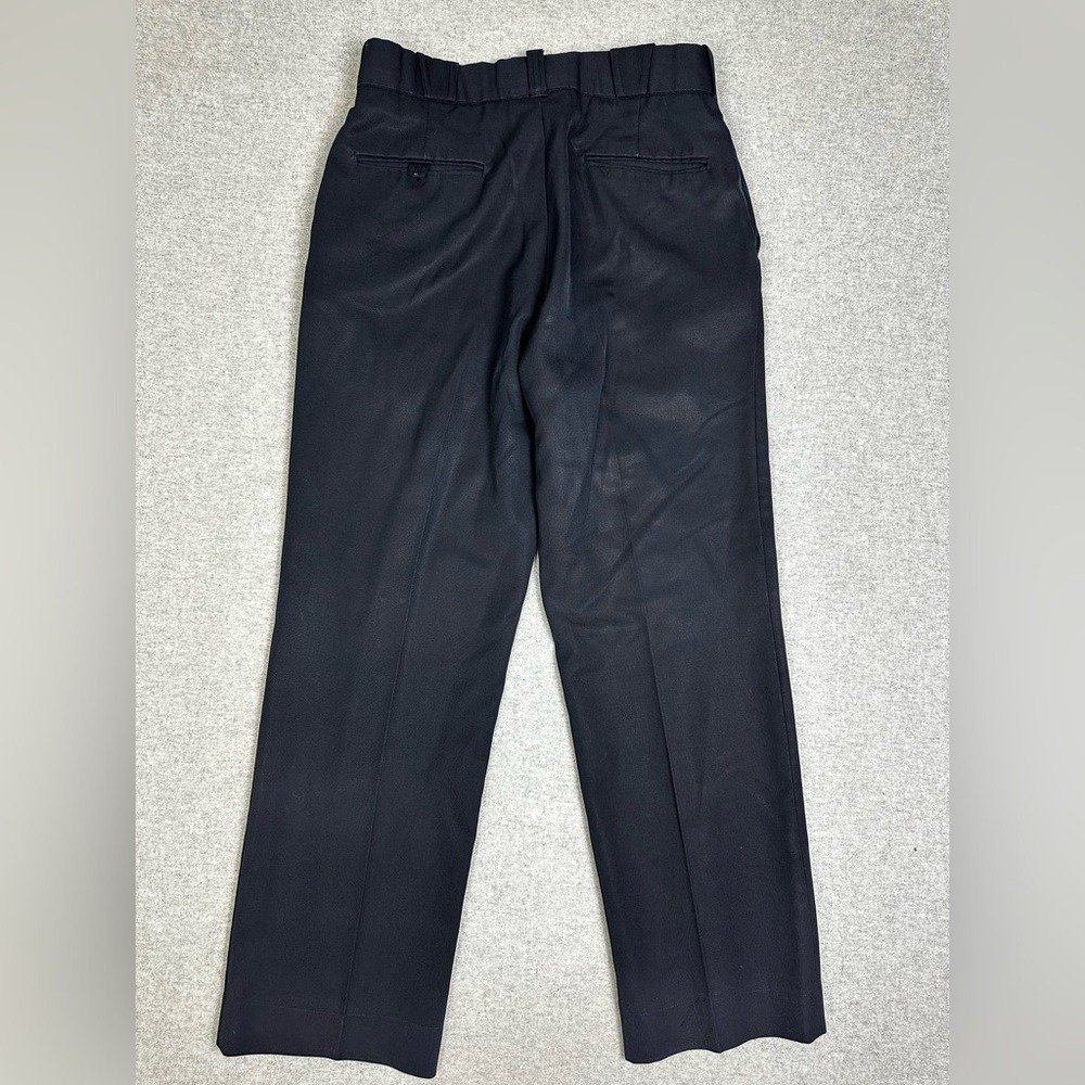 Flying Cross Pants Mens 30x29 Black Freedom Dress Uniform Flat Front Work USA